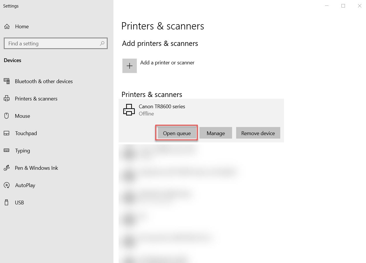 How to get your printer back online