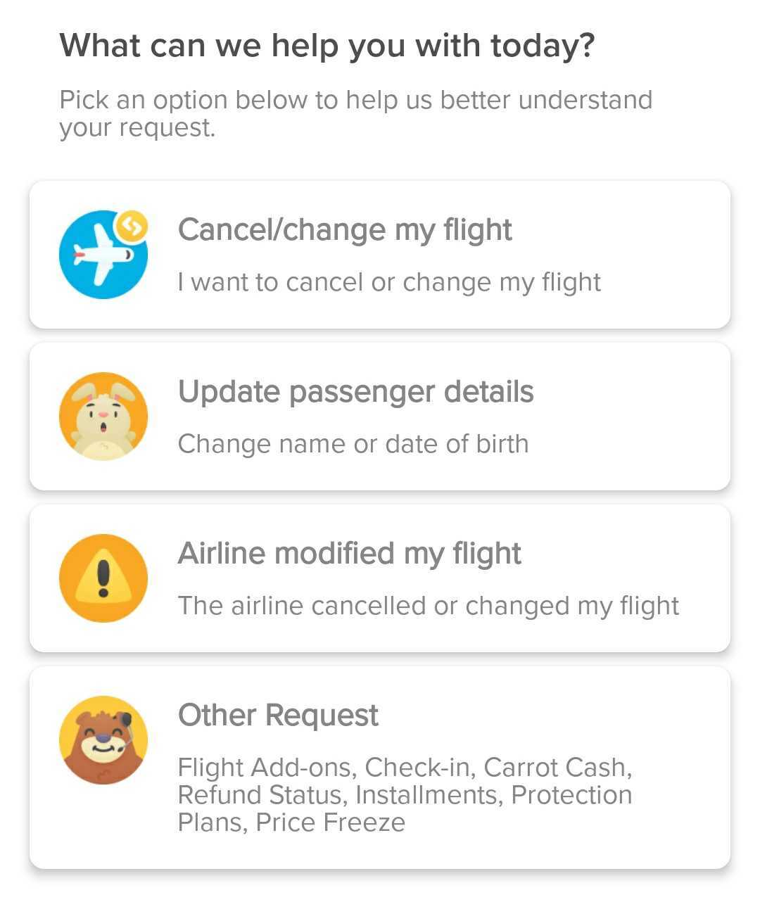 How do I change my flight with the Change for Any Reason service?