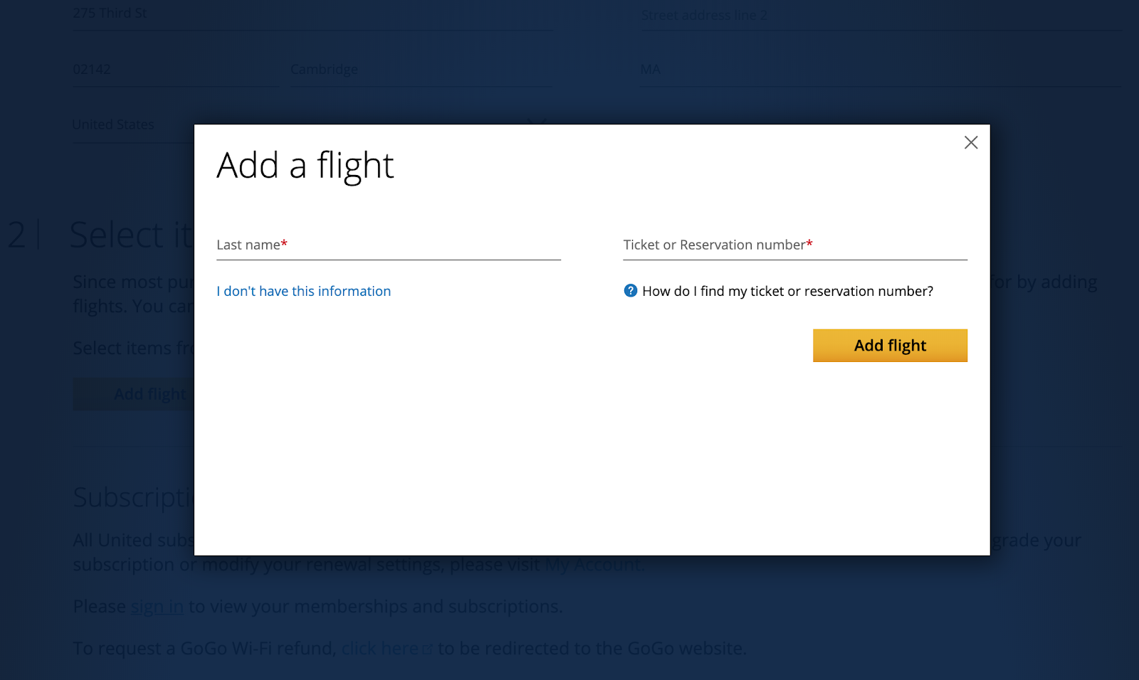 united travel options bundle refund