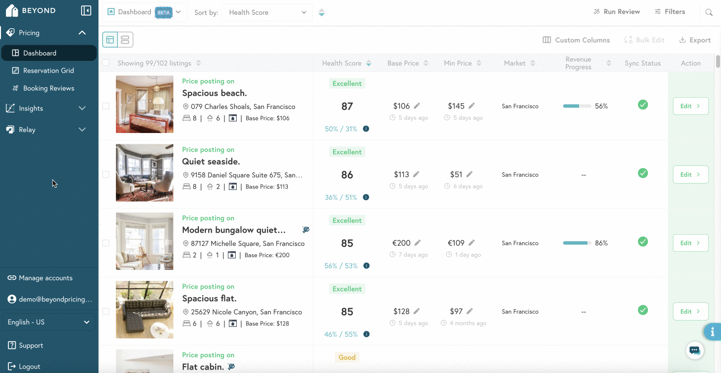 Airbnb and Beyond Integrations | Support Center - Beyond
